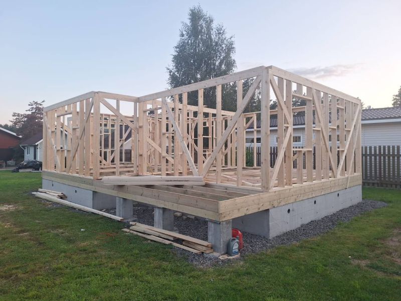 Процесс стройки